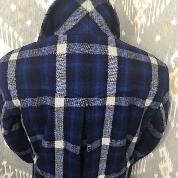 Polo Ralph Lauren "Rugged Icons Collection" Blue Ketchum Wool Plaid Ranch Coat - Picture 5 of 16